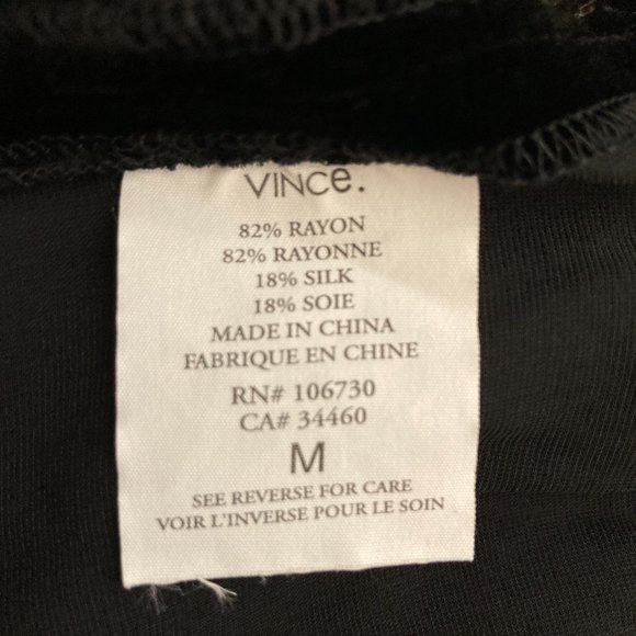 Vince Silk Velvet Dress, Beautiful, Mint, Size M - Picture 8 of 10